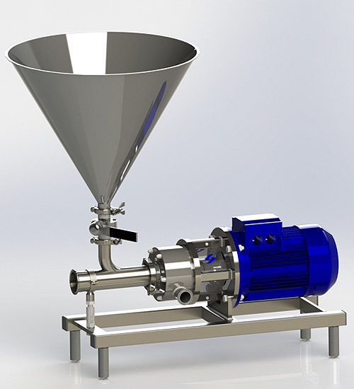 Silverson 連續式粉末液體混合器 Flashmix