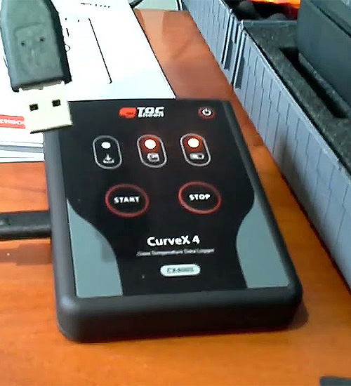 TQC Sheen 爐溫記錄器 CurveX 4